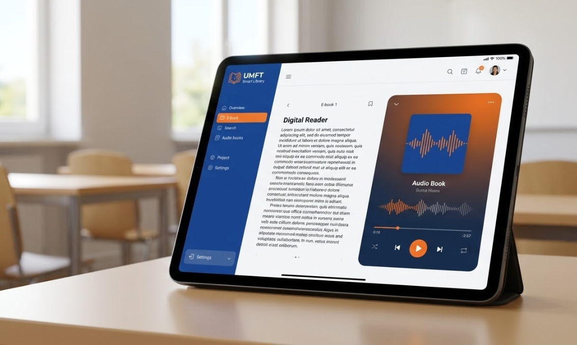 UMFT Smart Library: Integrated Digital & Physical Asset Management System (LMS)